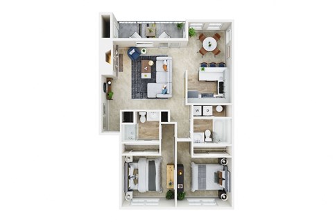 The Knoll Redmond Two Bed Two Bath